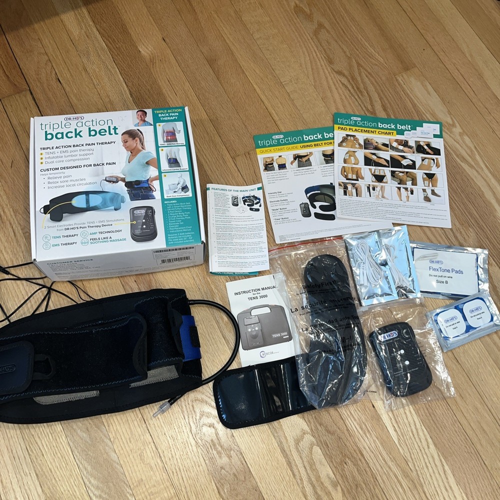 DR-HO'S Triple Action Back Belt