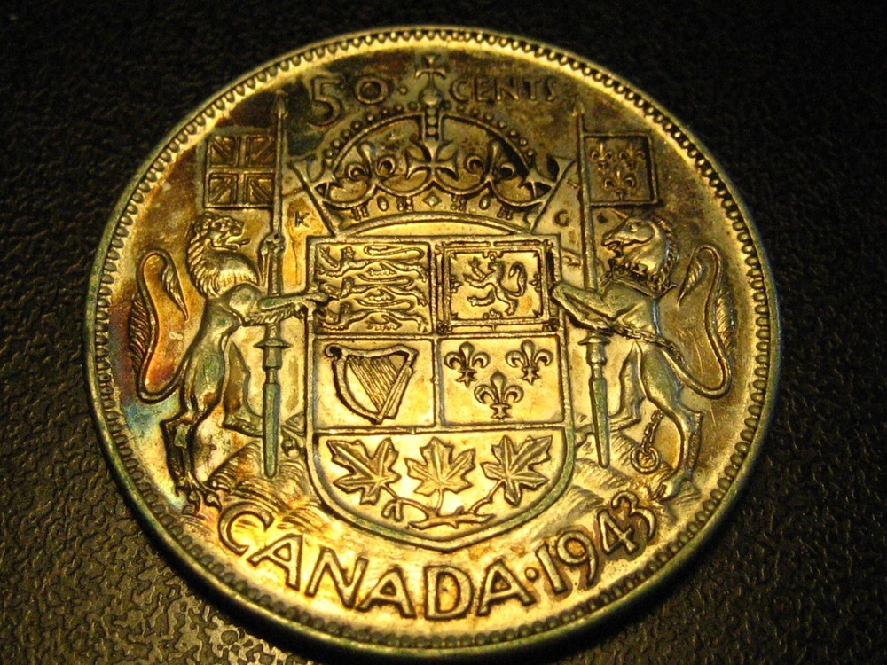 1943 Canadian Silver Half Dollar #2