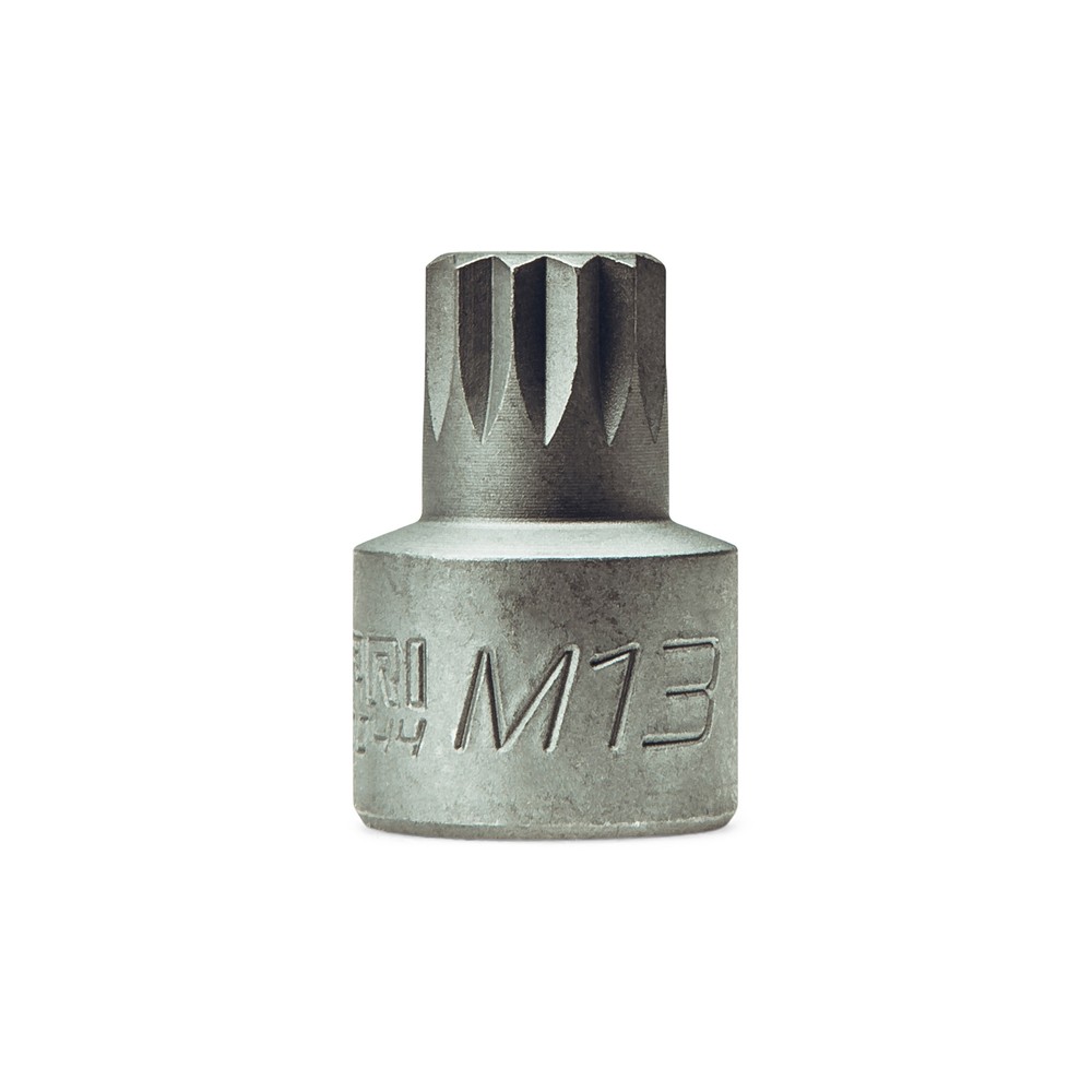 Capri Tools 13 mm M13 Super-Stubby XZN Triple Square Impact Bit Socket