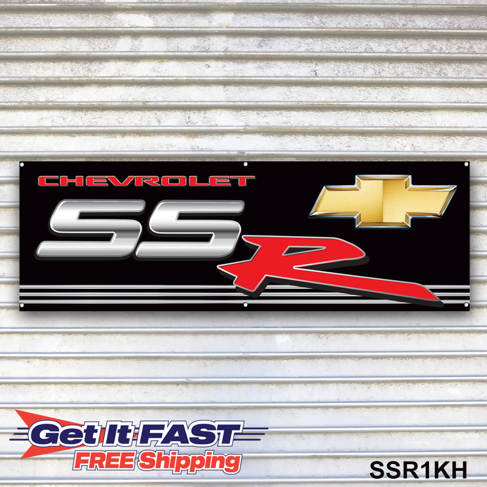 Chevy SSR Banner Sign Wall Art