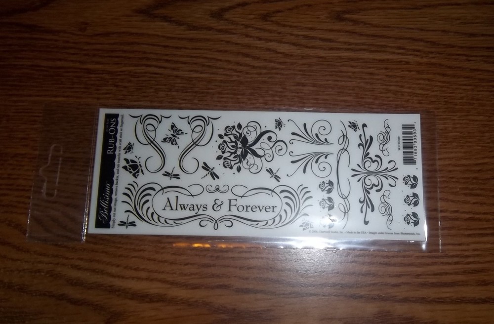 Ms Elizabeth Rub Ons- Always & Forever, one sheet.
