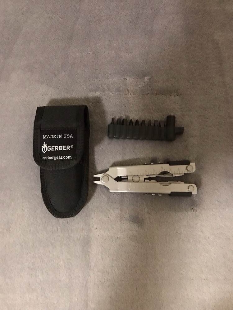 GERBER 07564 Multi-Tool,Silver,12 Tools 45NV86