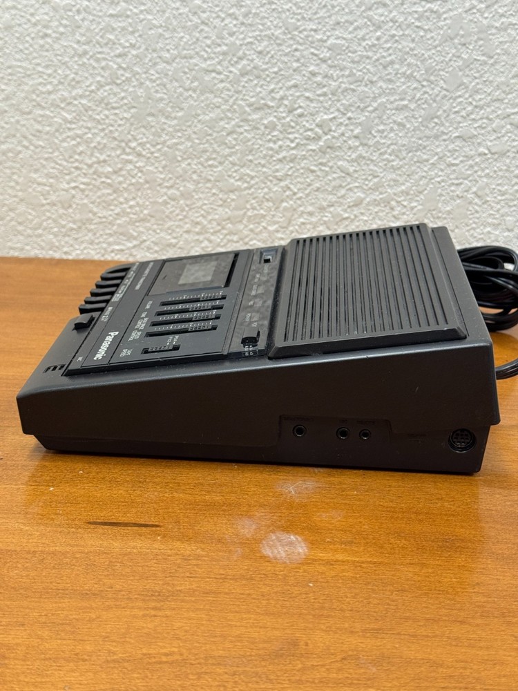Vintage Panasonic RR-930 Microcassette Transcriber - Tested - No Pedal