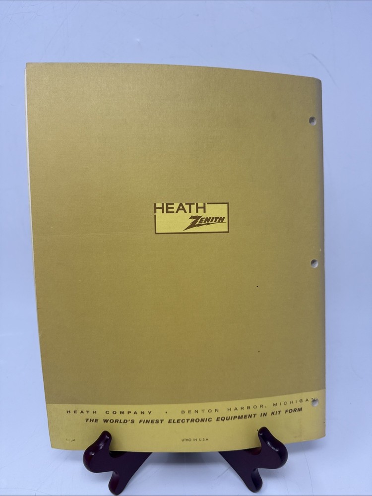 Vintage - HEATHKIT H-88A Digital Computer Assembly Manual.
