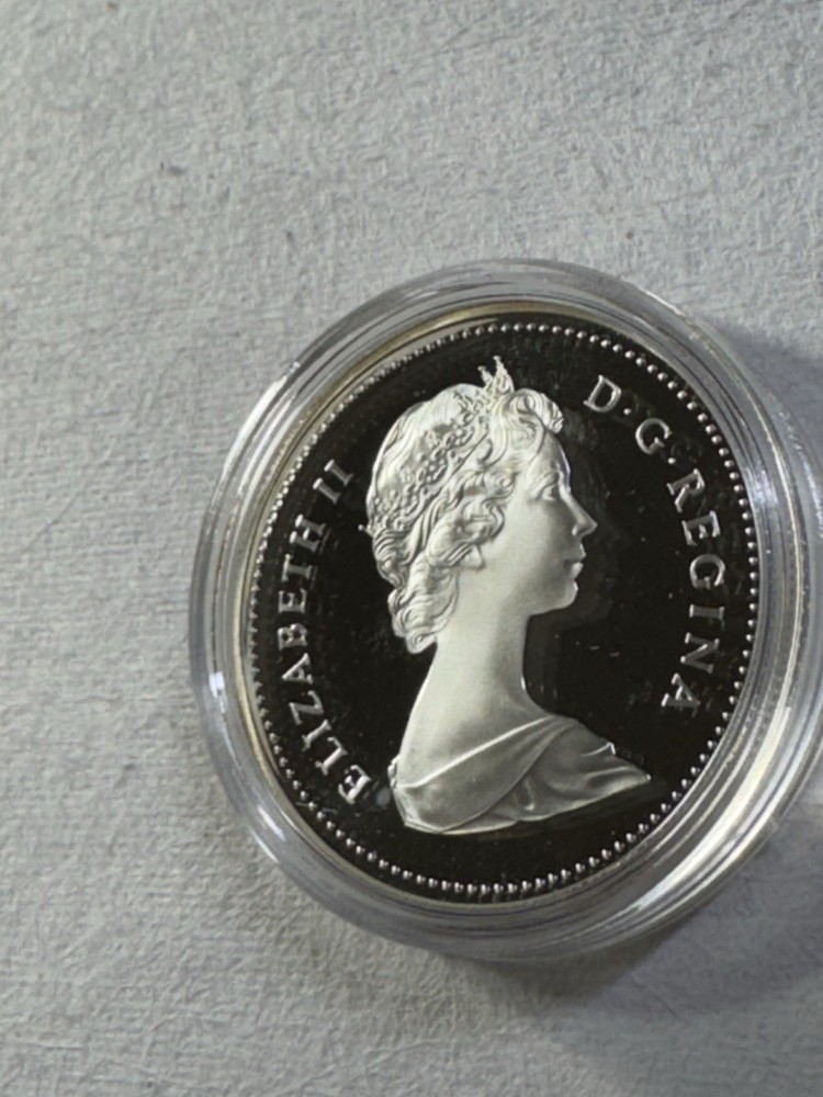 1984 Canada 1 Dollar Silver Proof Coin Toronto