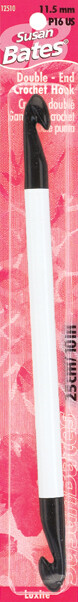 Luxite Double-End Crochet Hook 10" Size P16/11.5mm