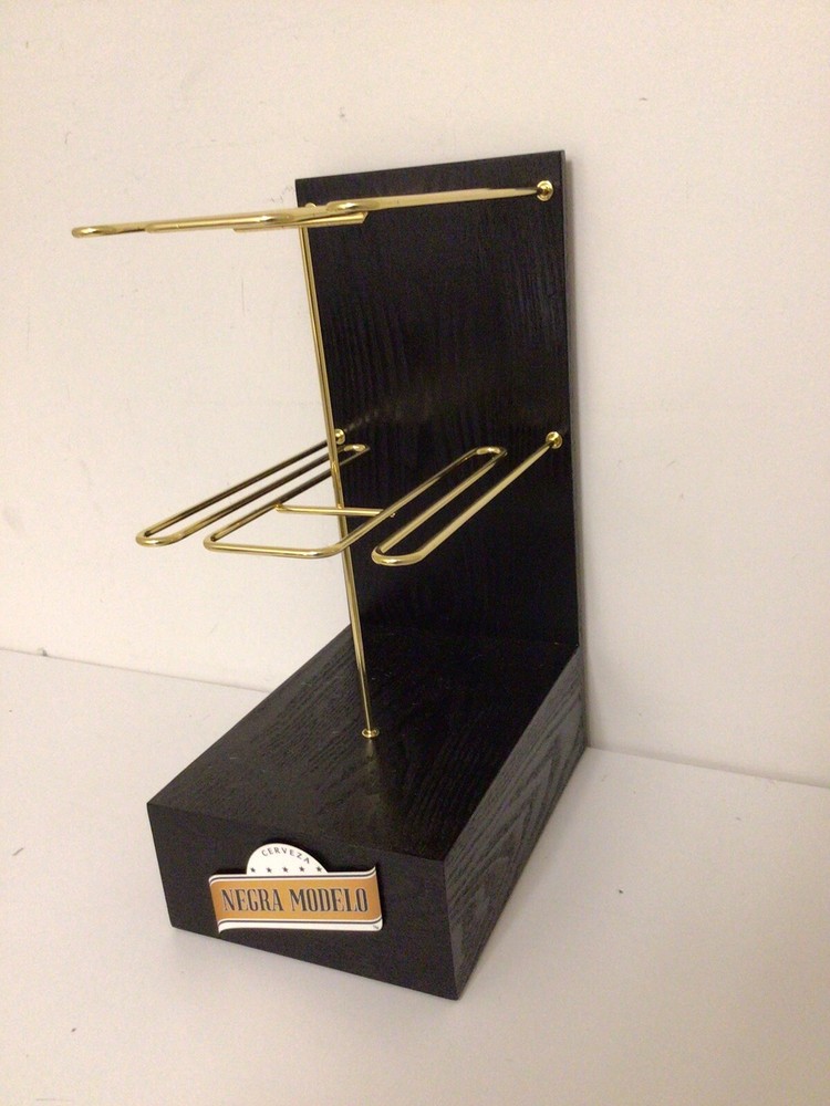 modelo negra glass storage case display