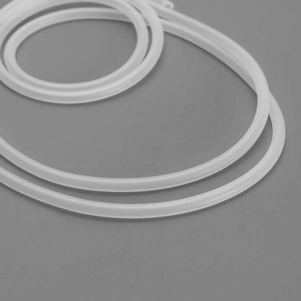 2m Clear Silicone RC Nitro Glow Engine Fuel Line for Nitro Engine Models Tran...