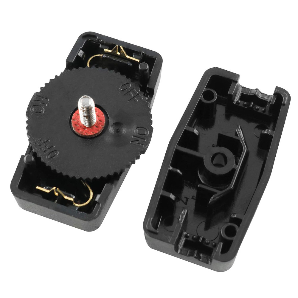 Inline Rotary Cord Switch Replacement Gear Rotary Switch Direct Plug-In Light Wi