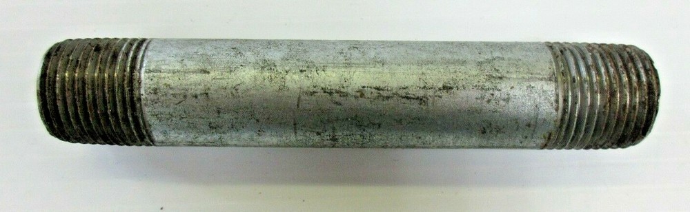 GALVANIZED STEEL PIPE NIPPLE ASSORTED SIZES **LOT OF 5**