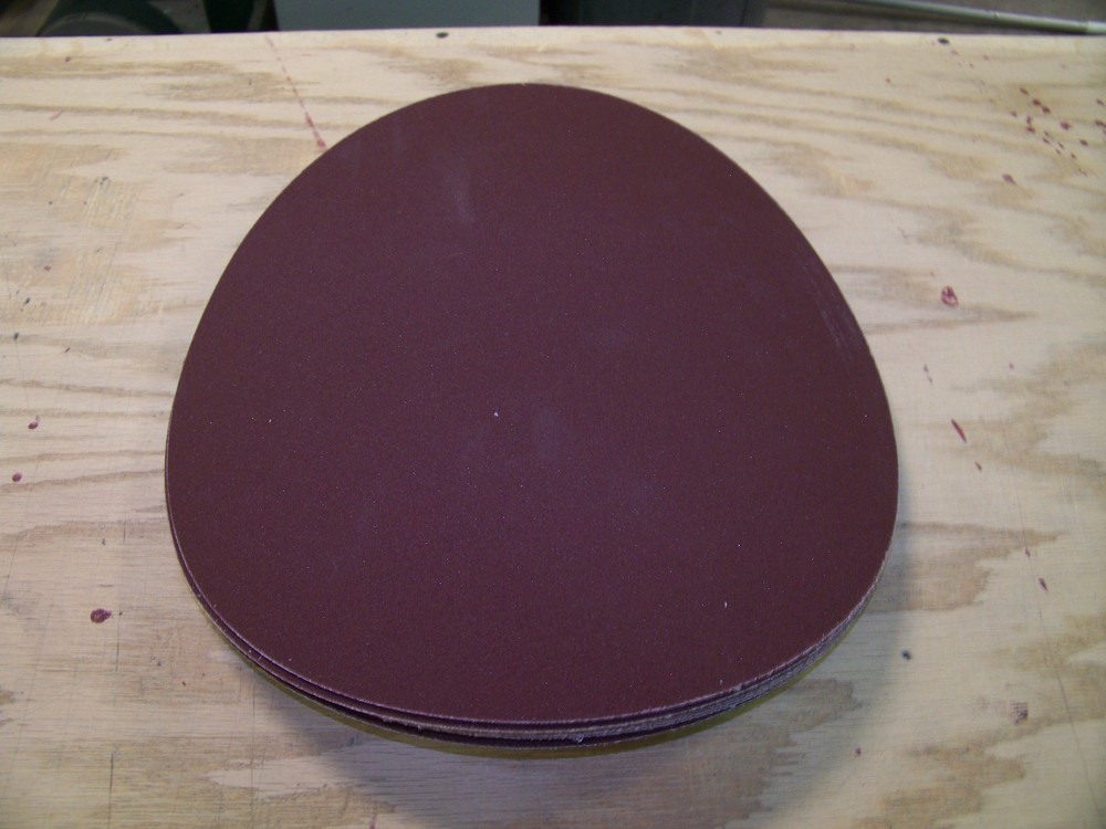 PREMIUM A/O, COLTH, 6" - PSA [STICKY BACK] SANDING DISCS, 60-GRIT, 25 - PACK