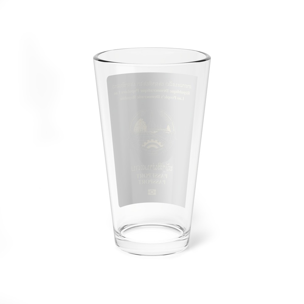 Laos Passport - Pint Glass 16oz