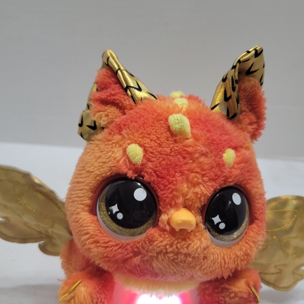 Hatchimals Alive Dragul Dragon Interactive Toy Orange Tested Works