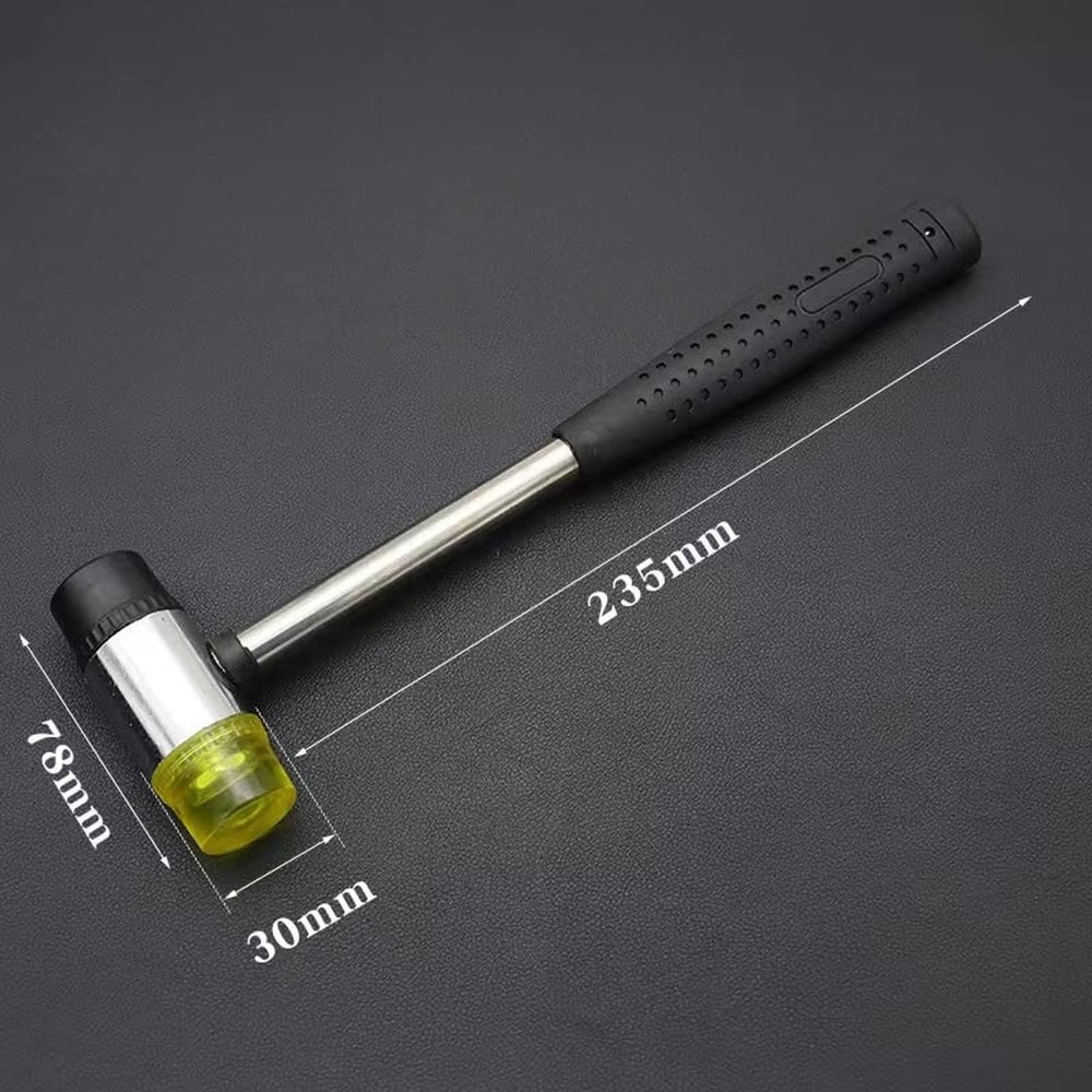84 PCS Leather Craft Stamping Tools Set, Include 26 6.5mm Alphabet & 10 Numbe...