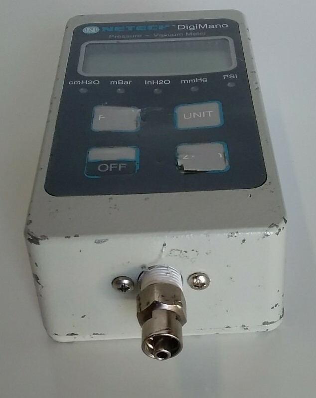 NETECH DigiMano Pressure- Vacuum Meter (Untested)