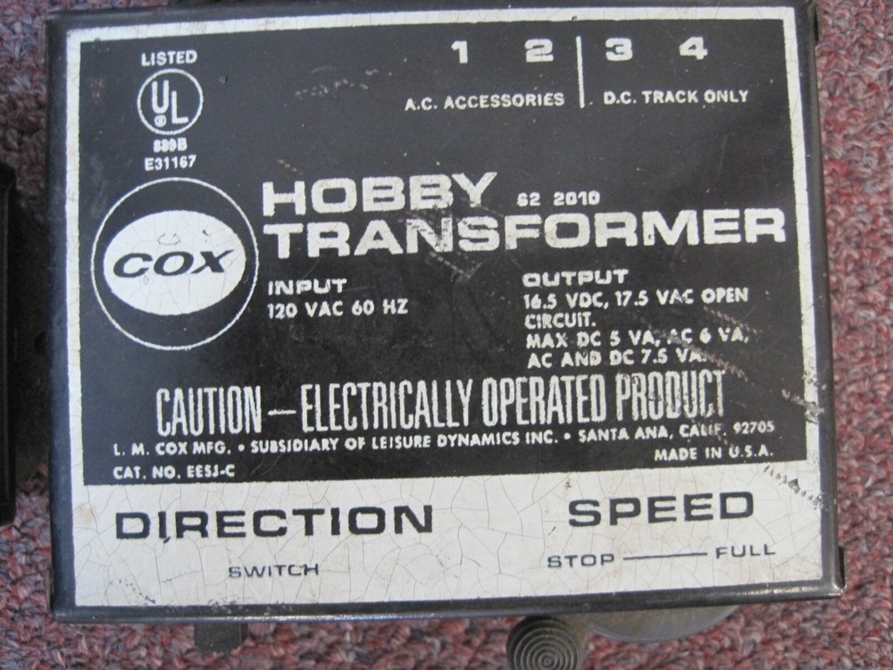 2 HO/N Gauge Power Packs