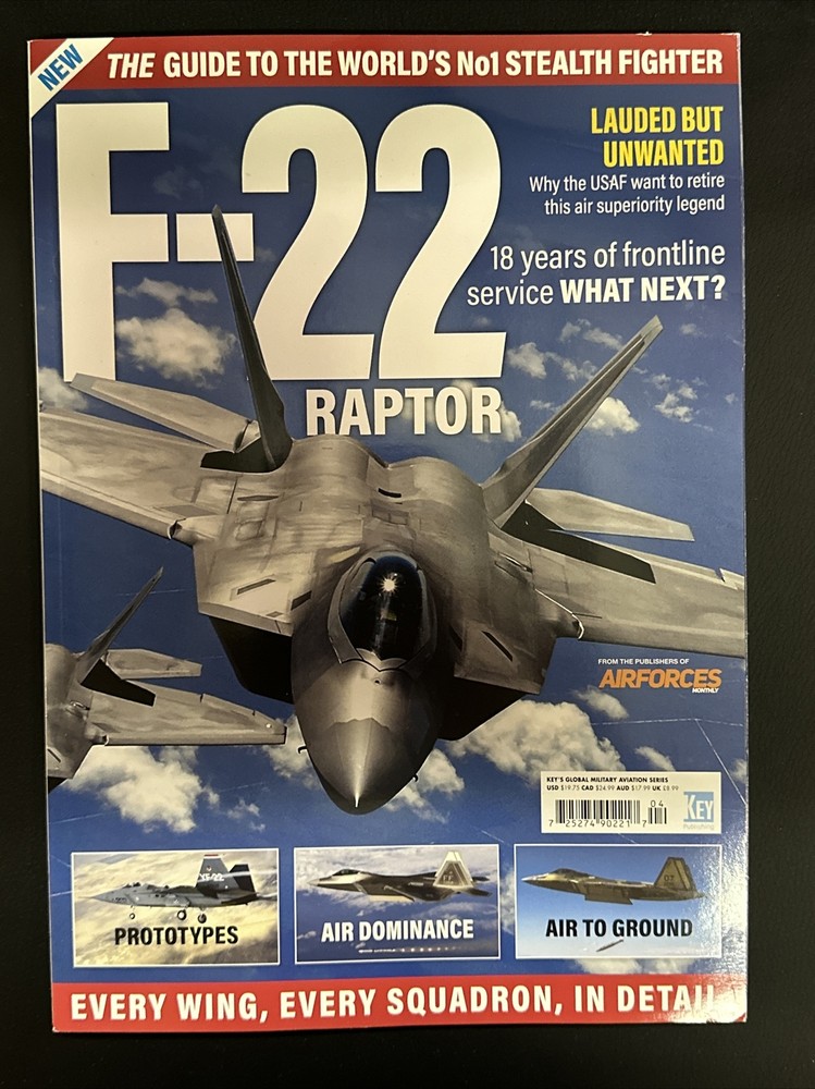 F-22 RAPTOR Air forces Monthly MAGAZINE