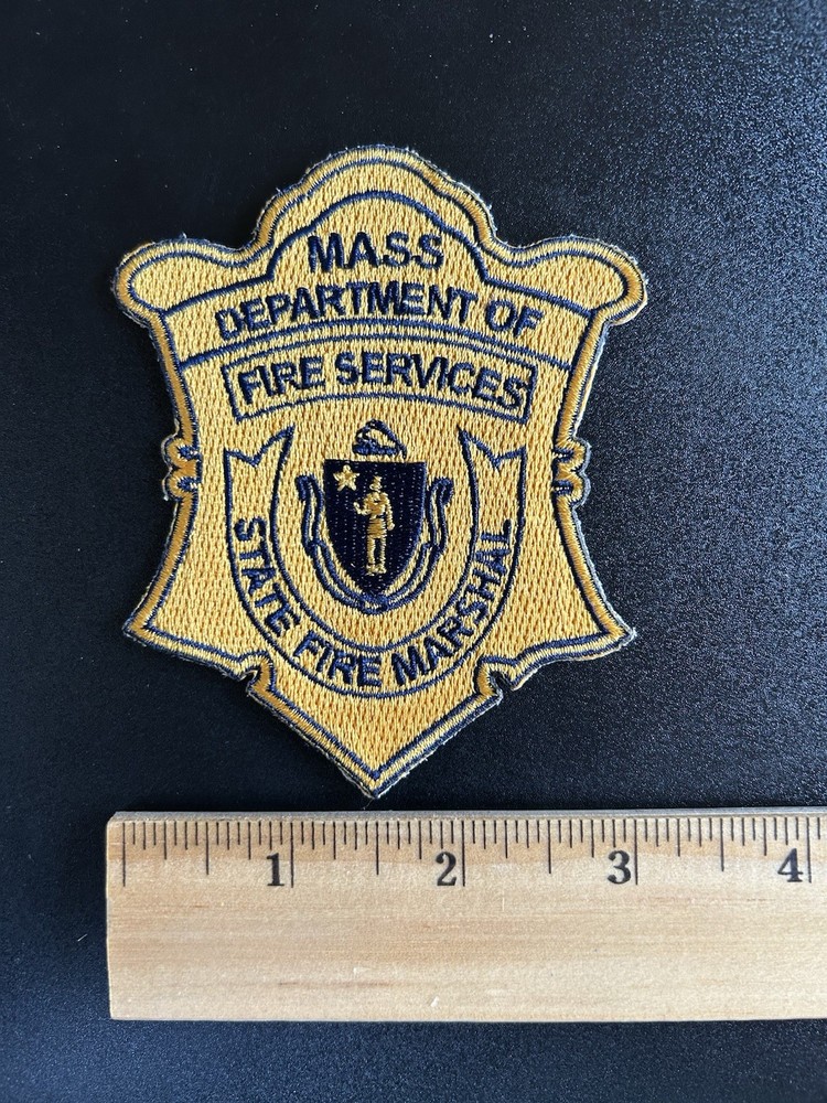 Mass State Fire Marshal Patch