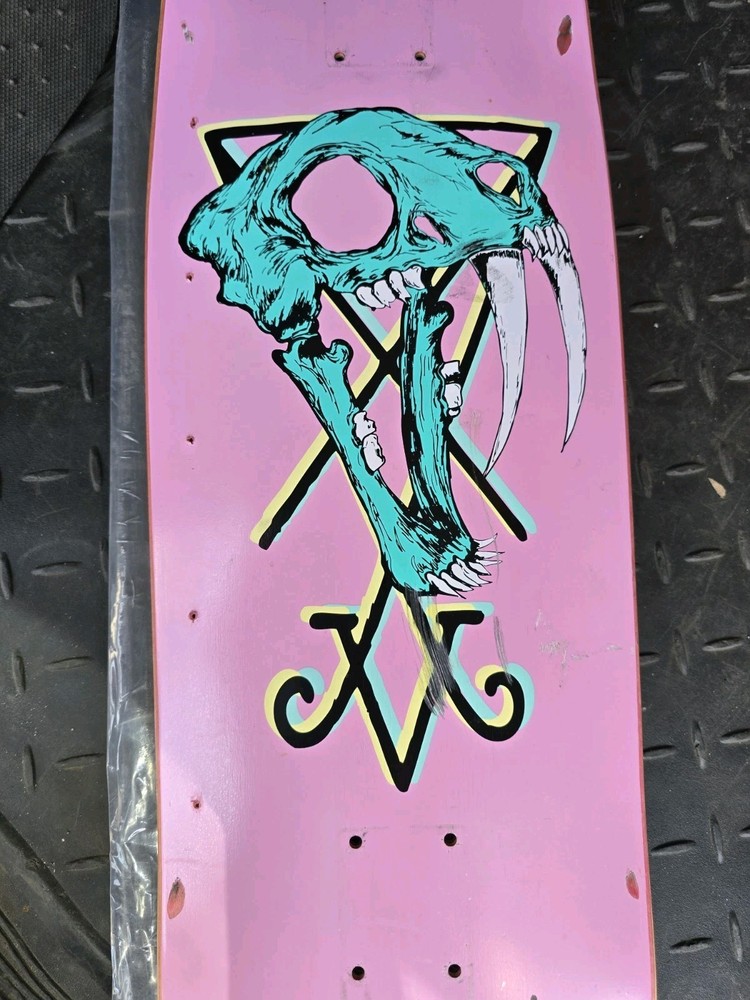 Welcome Skateboards Saber Skull Deck