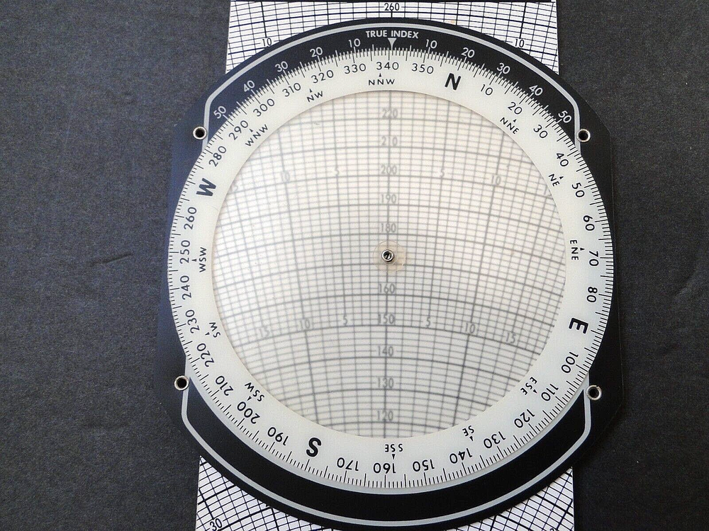 Jeppesen Slide Graphic Computer and Manual