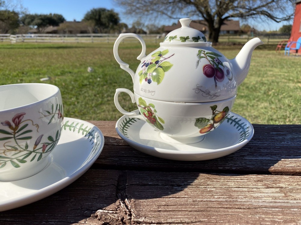 6pc Portmeirion Tea Set