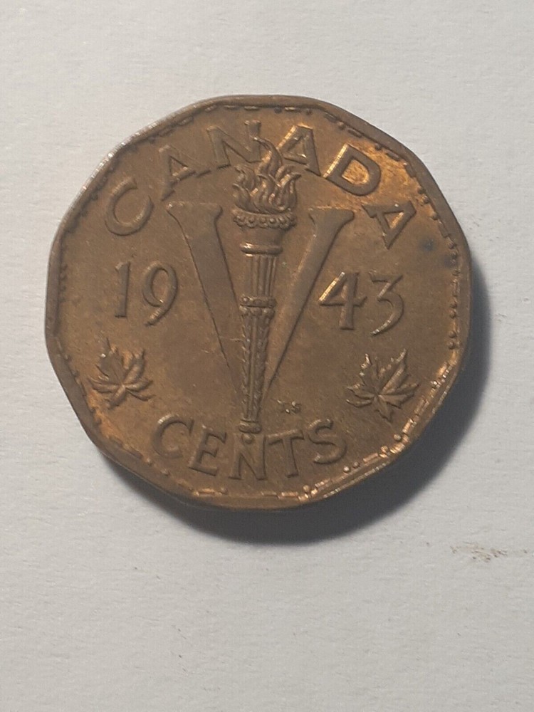 1943  5 CENTS CANADA