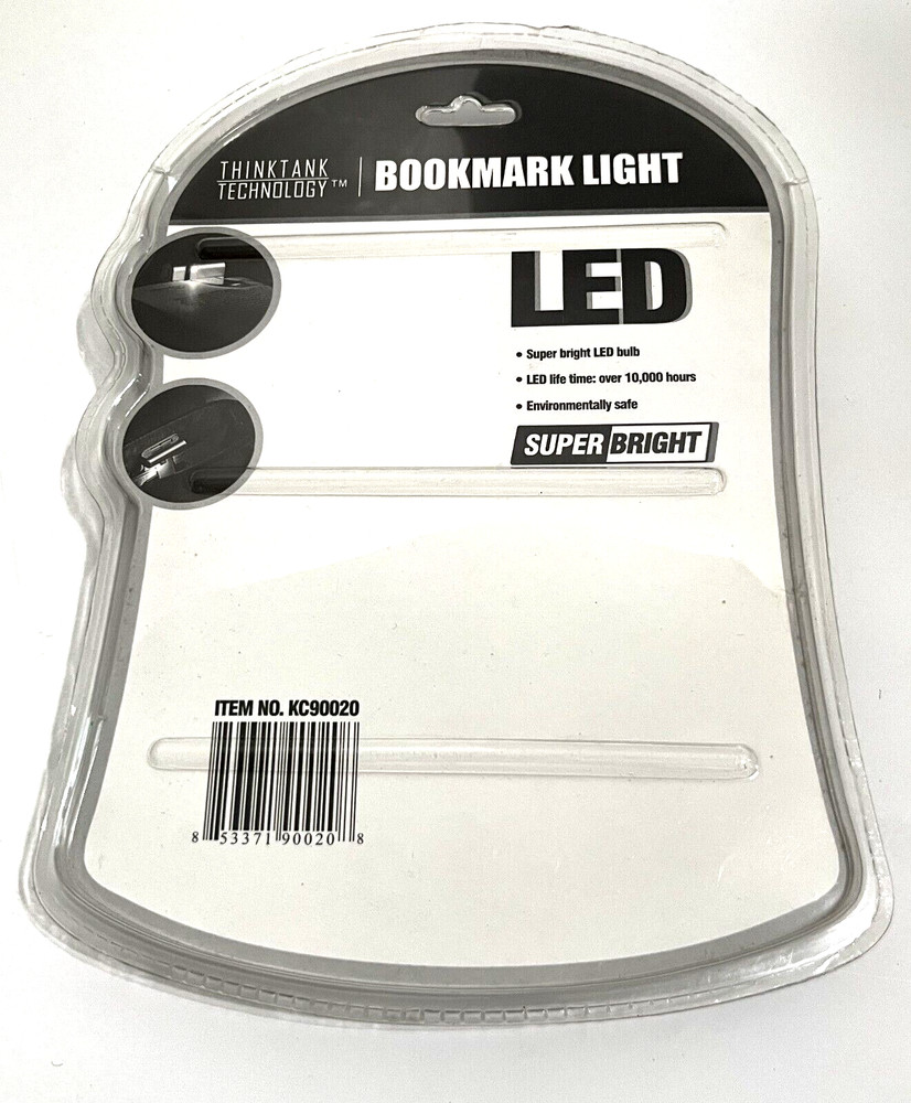 BOOKMARK LIGHT {3} LED Think Tank Technology Super Bright NEW