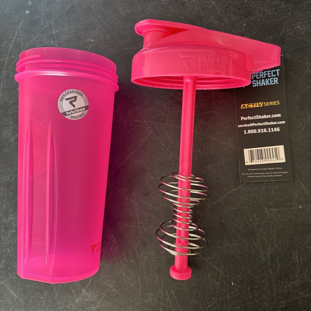 Perfect Shaker Pink Bottle Active Series 28 oz / 828 ml