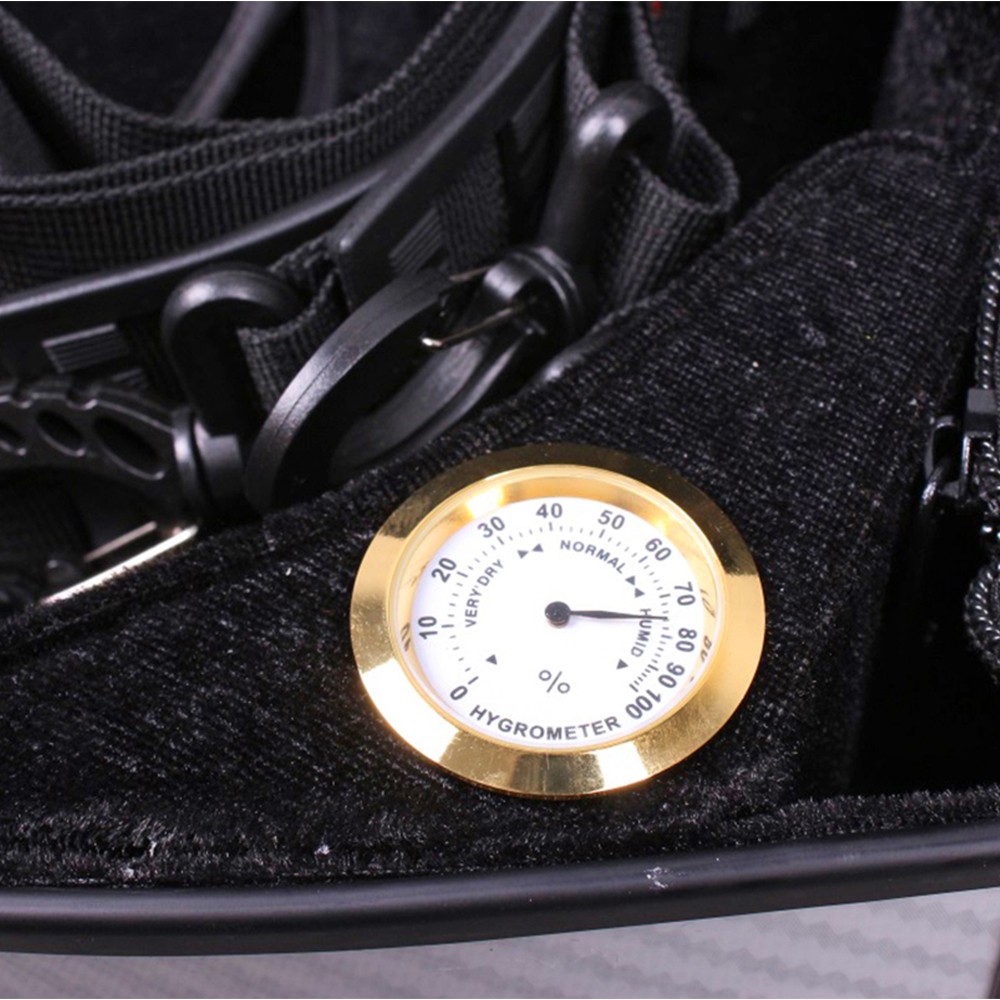 Violin Case 4/4 Hard Shell Carbon Fiber Lightweight with Backstrap and Code lock