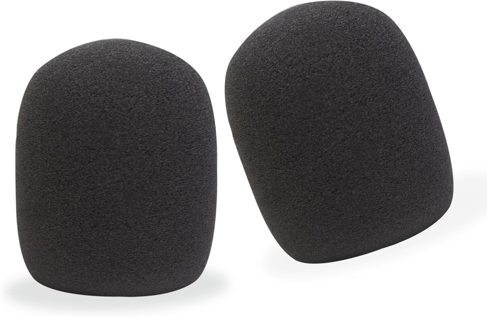 2 Pack Foam Mic Cover Handheld Microphone Windscreen