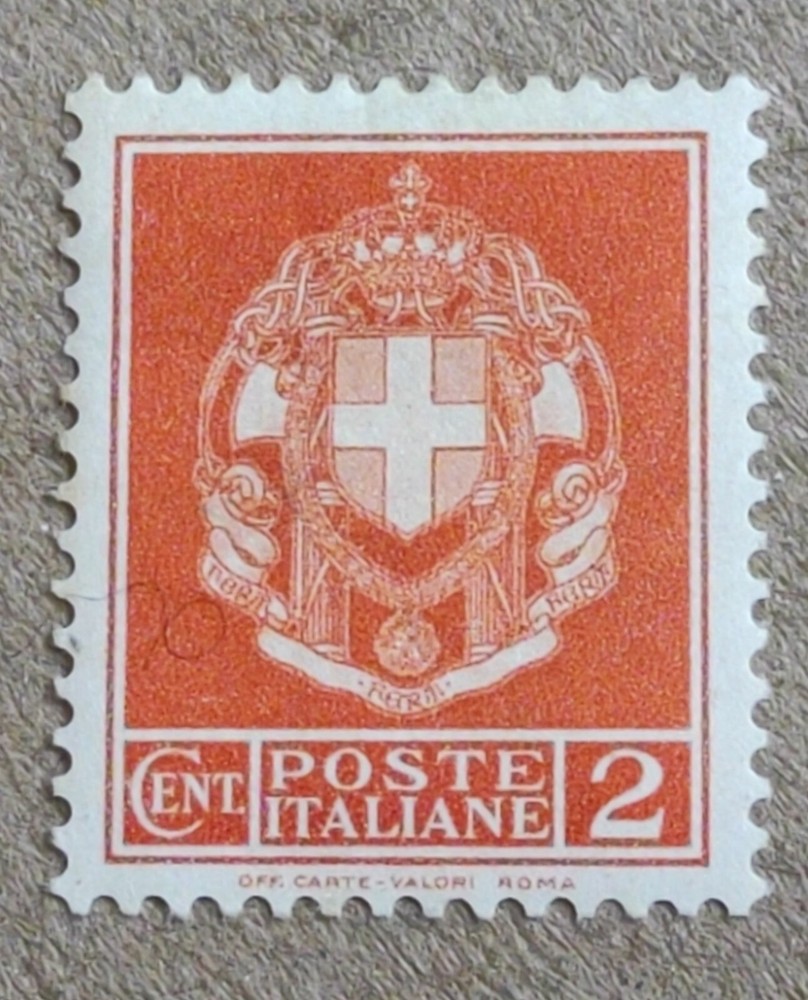 Italy 1930 SG238 2c Fascist Arms Mint Hinged