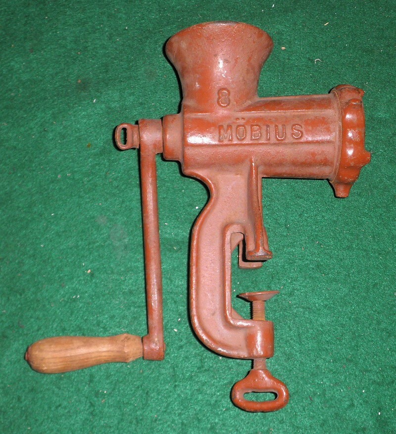 Vintage Meat Grinder Mobius Model No. 8