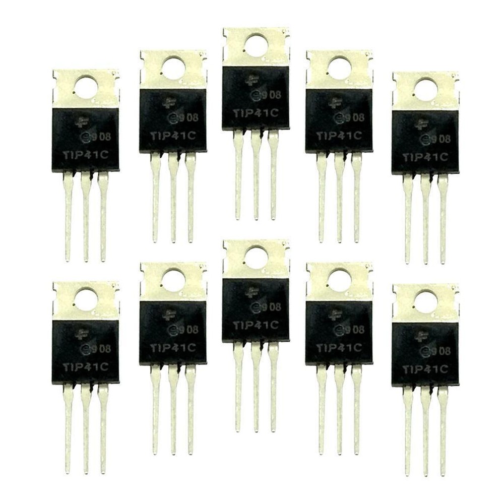 DIY & Tools/Electrical/Transistors TIP41C TO-220 100V / 6A / 65W NPN Transistor
