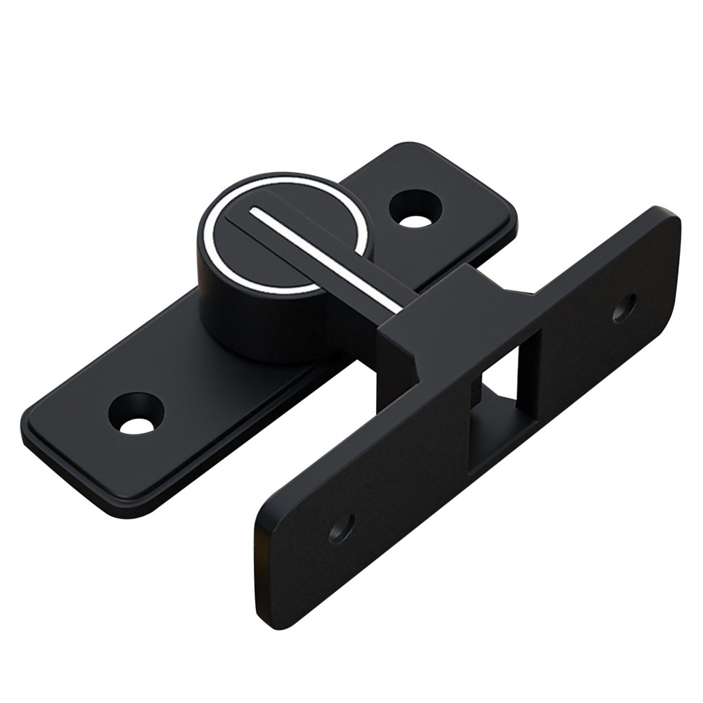 90° Keyless Interior Door Bolt Luminous Surface-mounted Room Door Latch aa