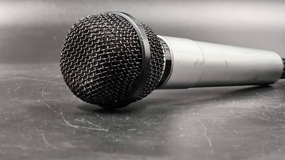 The Singing Machine Co. INC Microphone Used Working Silver