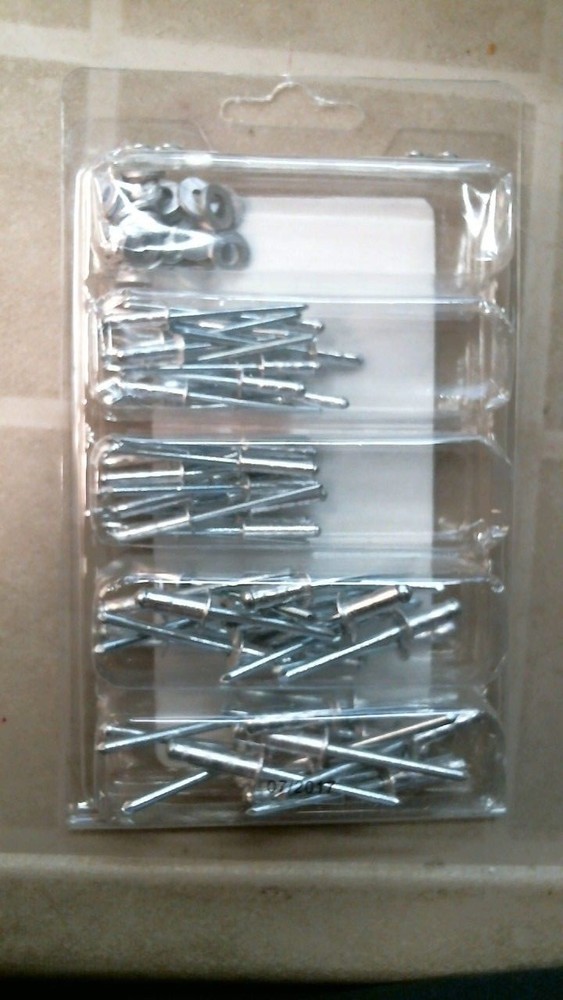 DoitBest 381624 Multi-Grip Rivets & Washers, Variety Pack, 92 pc.