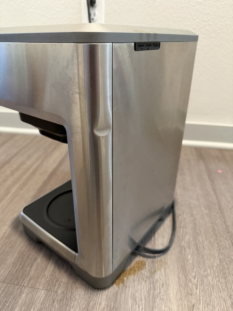 READ Wolf Gourmet Programable Coffee Maker WGCM100S Auto Drip System Red Knobs