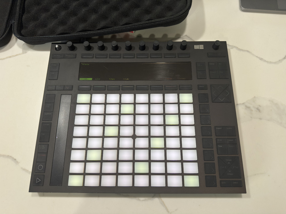 Ableton Push 2 with Case and cables