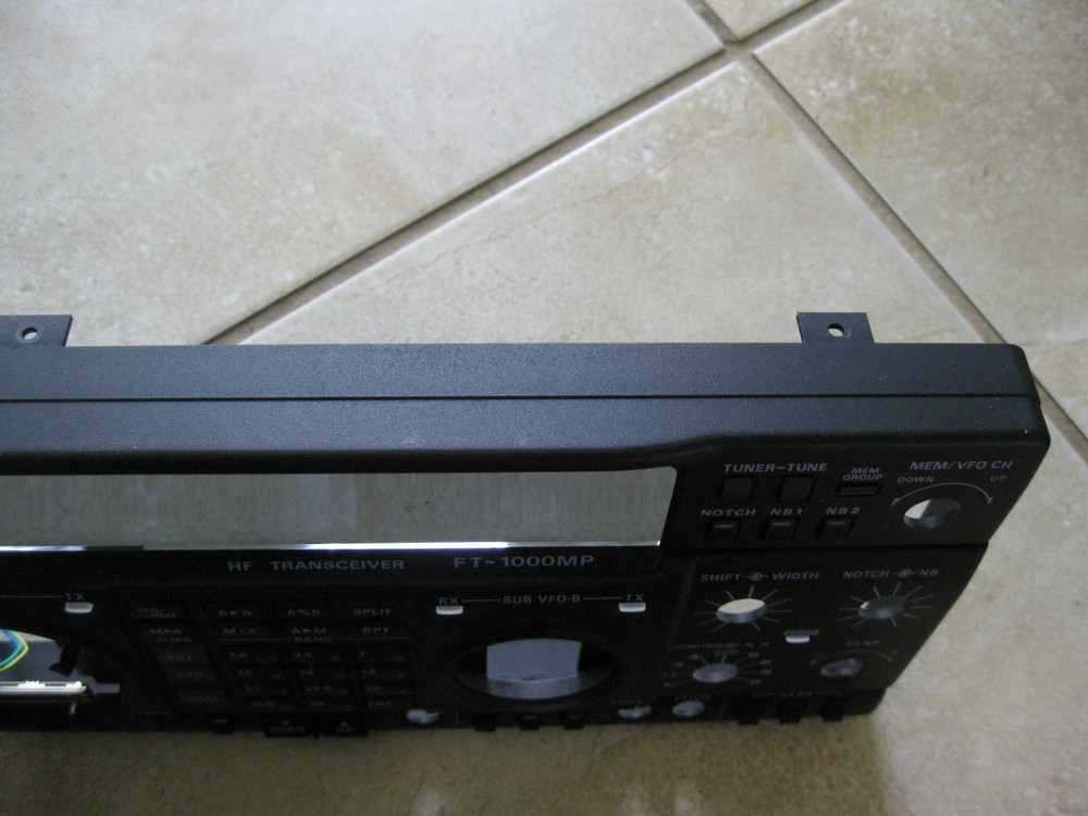 Yaesu FT-1000MP Plain FRONT Panel in Good shape