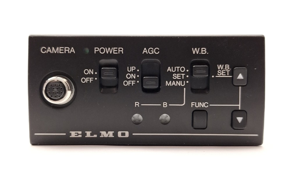 Elmo CC431E Digital Micro Inspection Remote Head Camera Control Unit, 12VDC