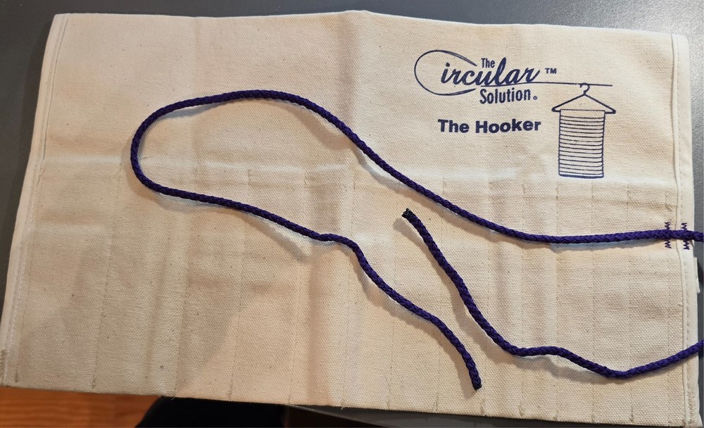 Crochet Hook Case by The Circular Solution called "The Hooker"