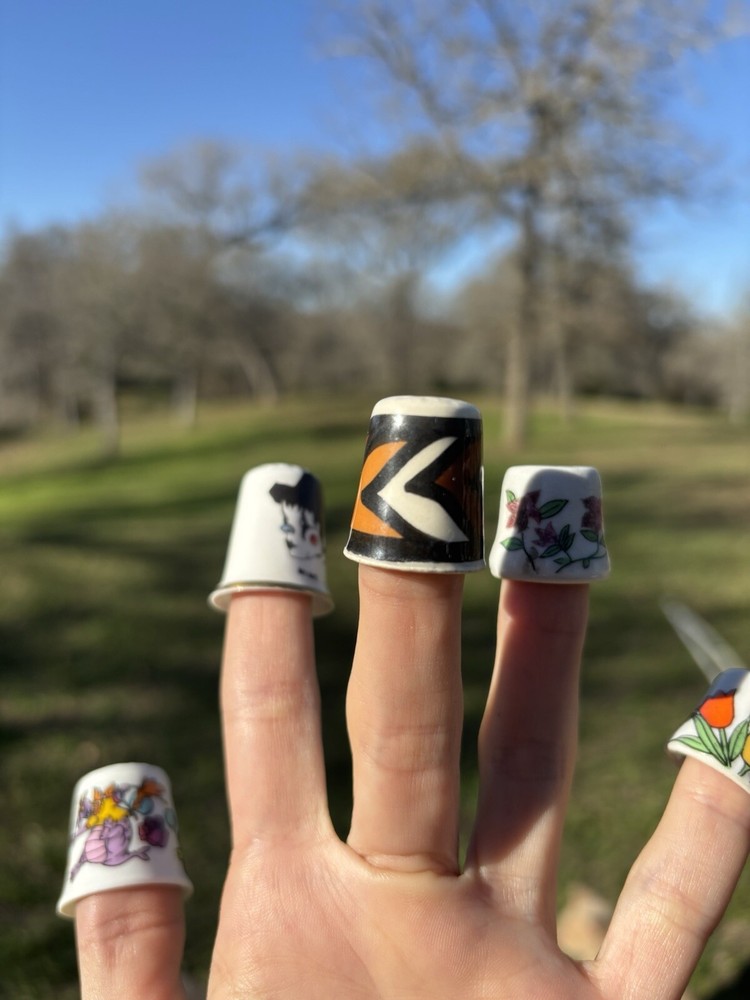 Vintage Thimble Lot