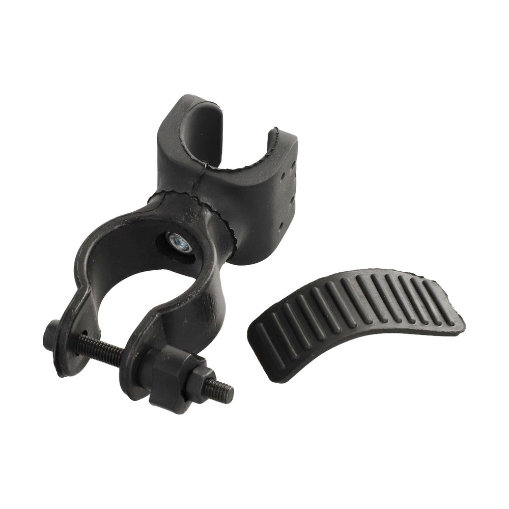 1 * Mount Bracket Headlight Black Engineering Plastics Easy Rotation Bicycle