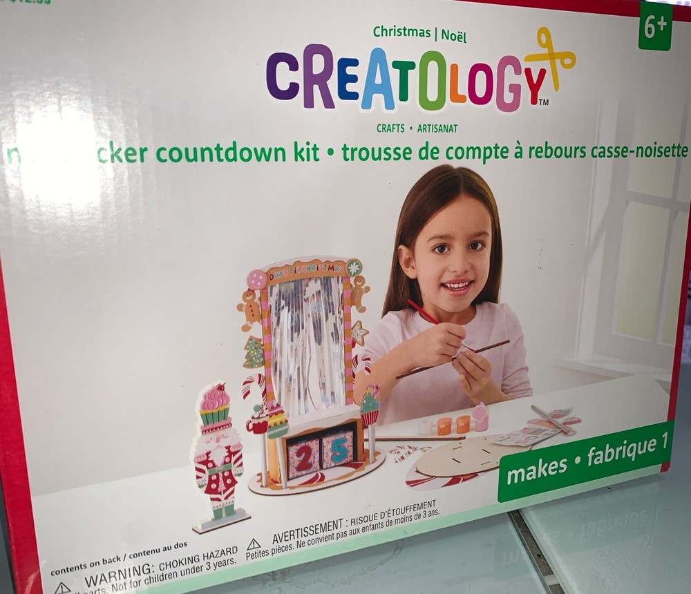 Creatology Nutcracker Countdown Kit Christmas Crafts for Kids 6+