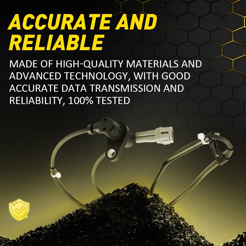 2pcs Front Left & Right ABS Wheel Speed Sensor For Toyota 2004-2008 Prius Base