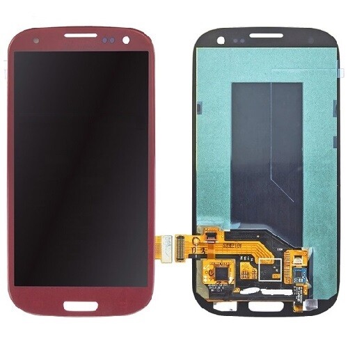 Premium LCD (No Logo) for Galaxy S3 - Red