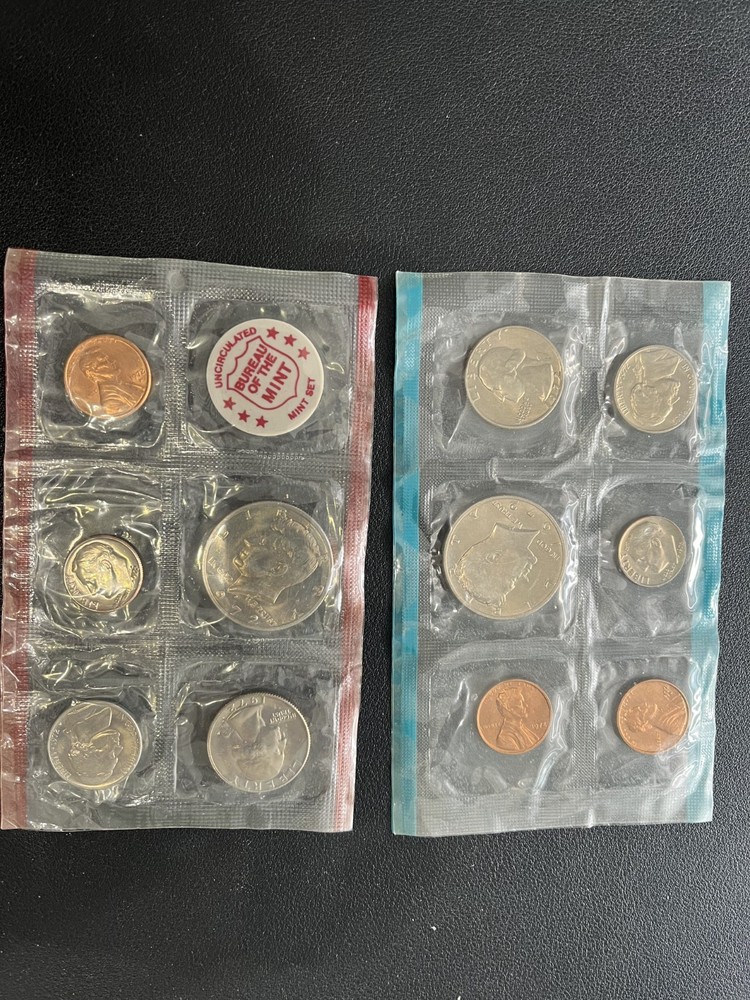 1972 P&D Mint Sets BU Mint State