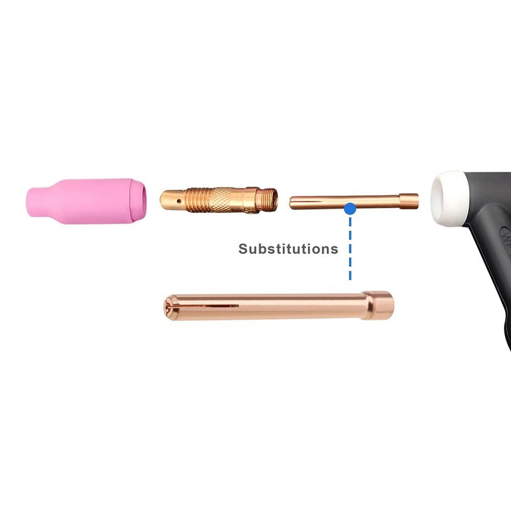 Electrode Chuck Collet Welding Equipment Accessories Consumable Tig Torch