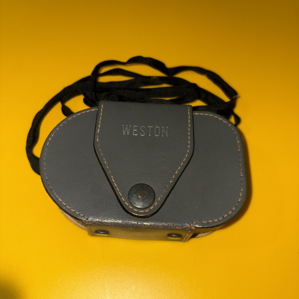Working Weston Master III Exposure Meter with Case Model 737 🇺🇸