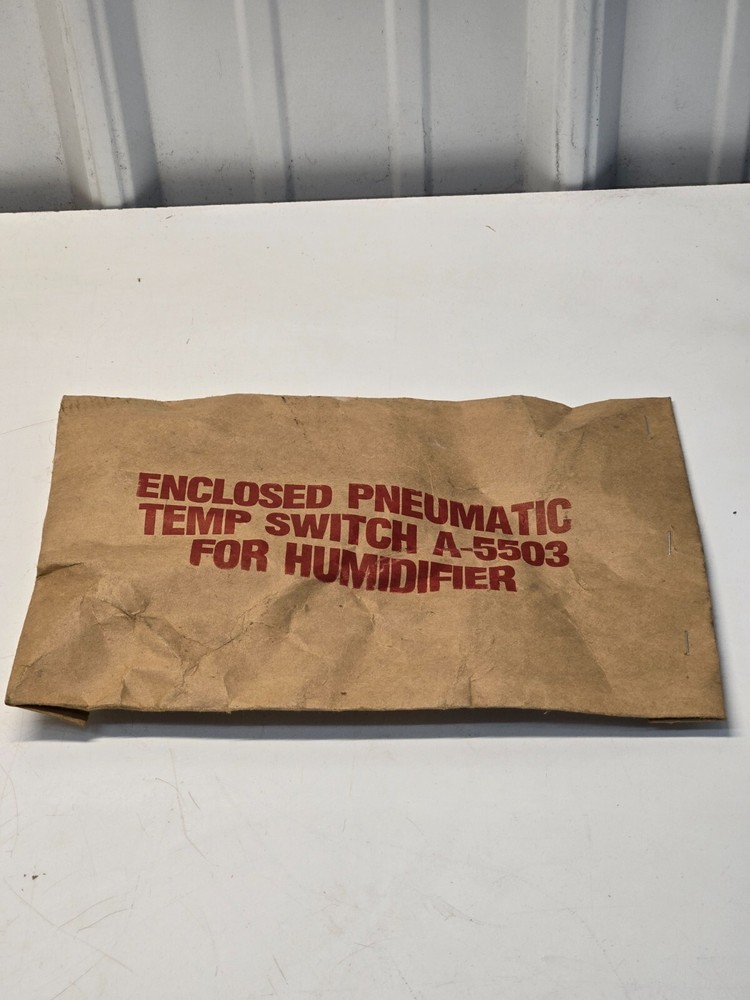 ARMSTRONG A-5503 Pneumatic Environmental Temp Switch For Humidifier NEW e14m